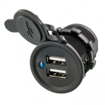 Duo USB charger 12V / 24V> 3.1A